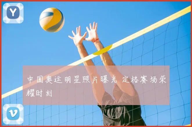 中国奥运明星照片曝光 定格赛场荣耀时刻
